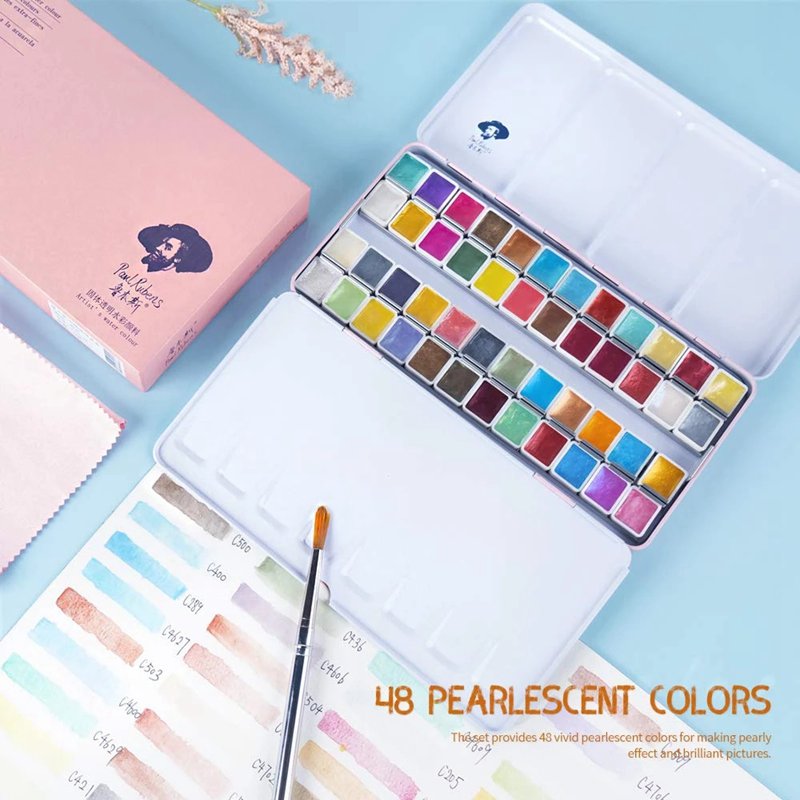 Paul Rubens-Peinture d'interco - Watercolor Paint Set Solid Pigment avis et prix