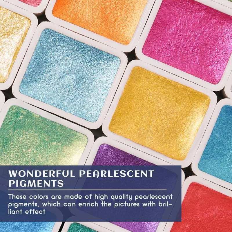 Paul Rubens-Peinture d'interco - Watercolor Paint Set Solid Pigment avis et prix