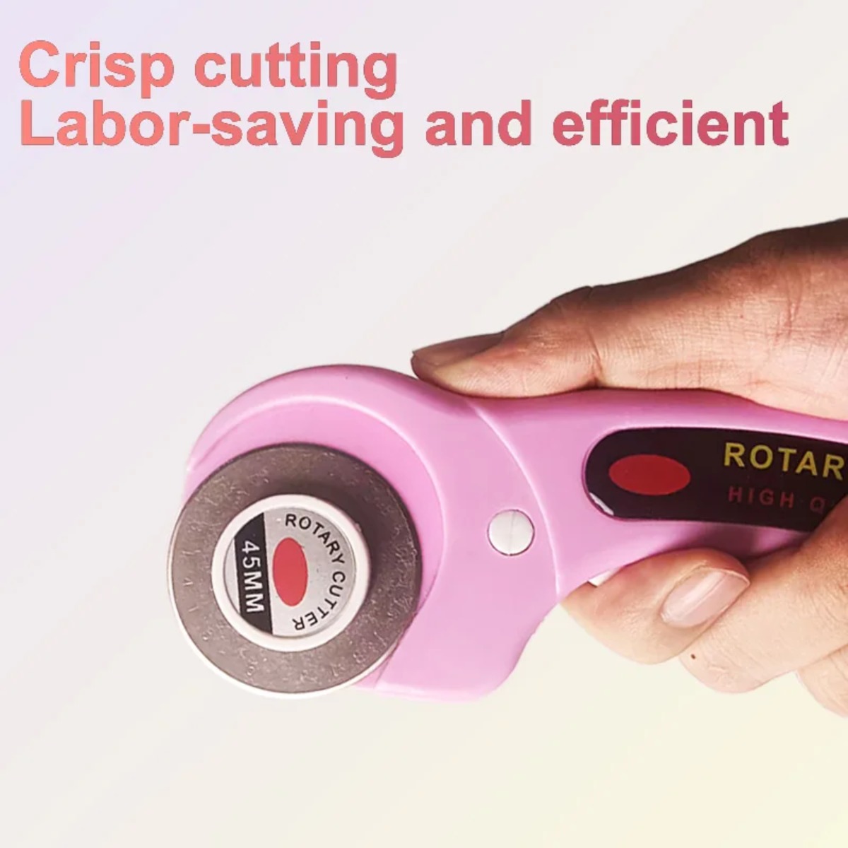 Cutter rotatif rose patchwork  - Rotary Cutter For Fabric 45Mm avis et prix