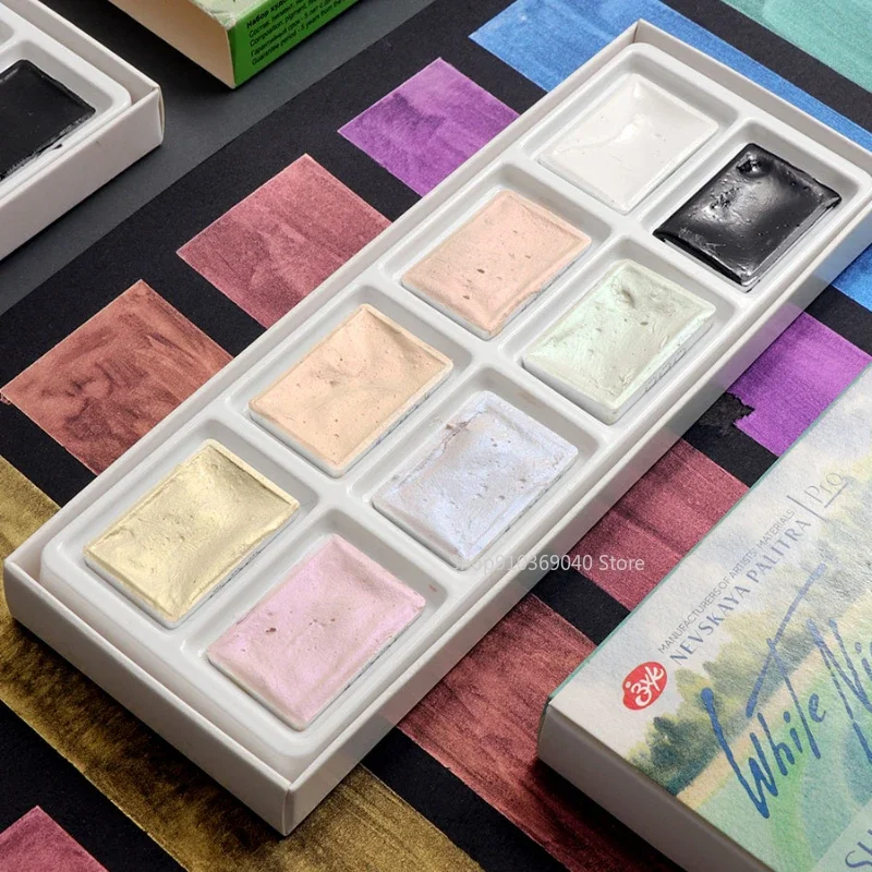 Ensemble de pigments d'interco - Watercolor Paint Set Solid Pigment avis et prix