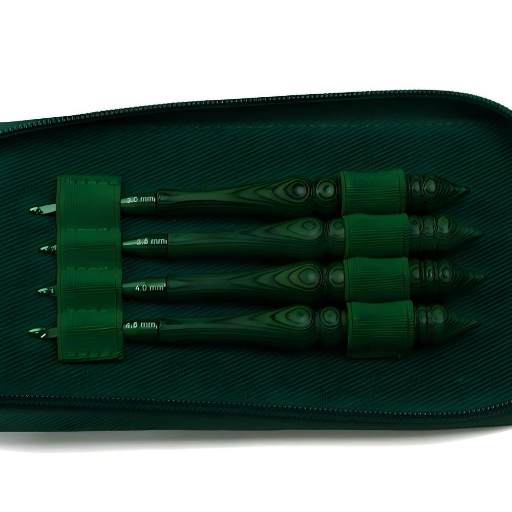 Ensemble d'aiguilles à crochet - Wooden Crochet Hooks Ergonomic Handle avis et prix