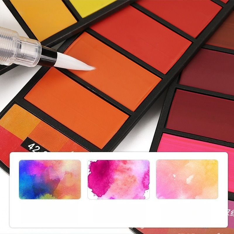 Ensemble de peinture à l'eau s - Watercolor Paint Set Solid Pigment avis et prix
